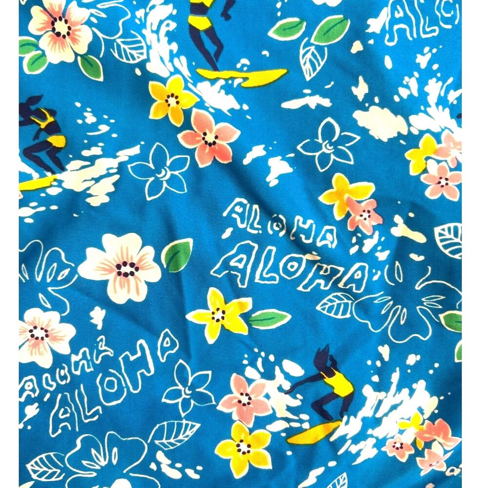 NWT J. CREW Eco Aloha Lace Back Tank One Piece Bathing Swim Suit Women's Size 14 - Picture 3 of 10